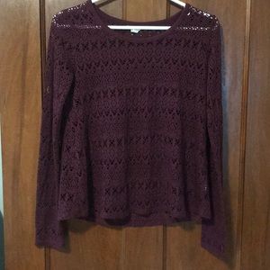Burgundy Top